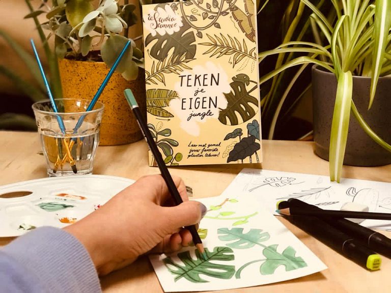 Handenarbeid: teken je eigen jungle met Studio Stunner
