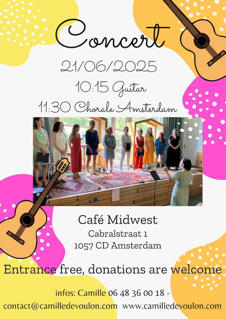 Gitaarconcert en koor Camille Devoulon